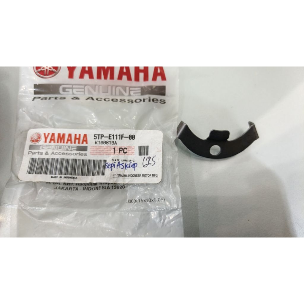 Plat Penahan Tahanan Noken As Jupiter Z Original 5TP-E111F-00