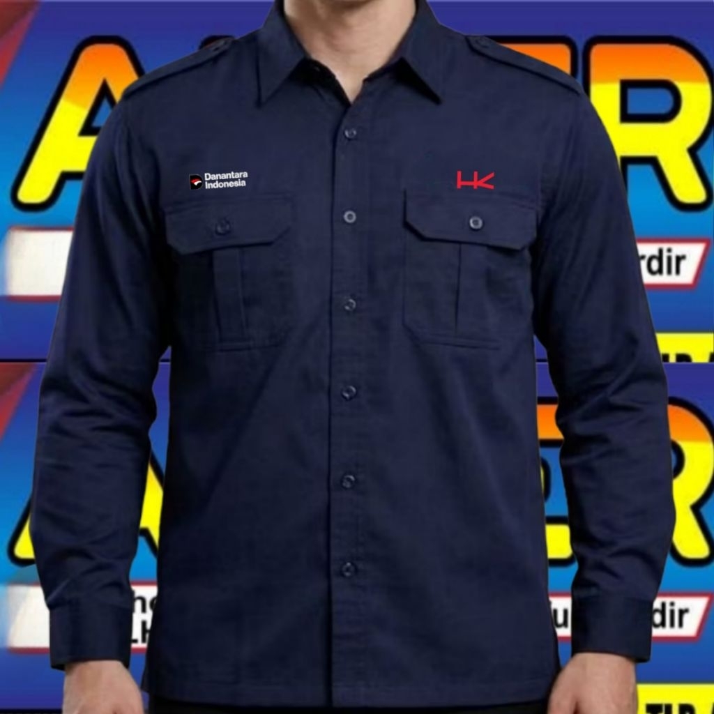 ready kemeja PT Hutama baju PT Hutama karya seragam PT Hutama karya kemeja kerja PT Hutama karya ser