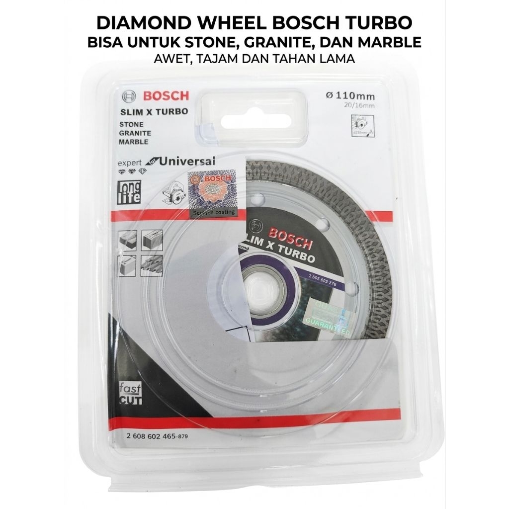 DIAMOND WHELL BOSCH SLIM TURBO