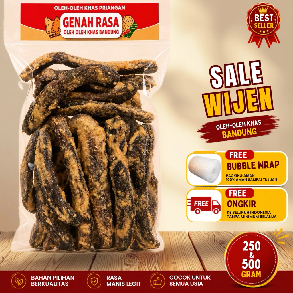 Sale Pisang Jari Wijen 250 g–1 kg