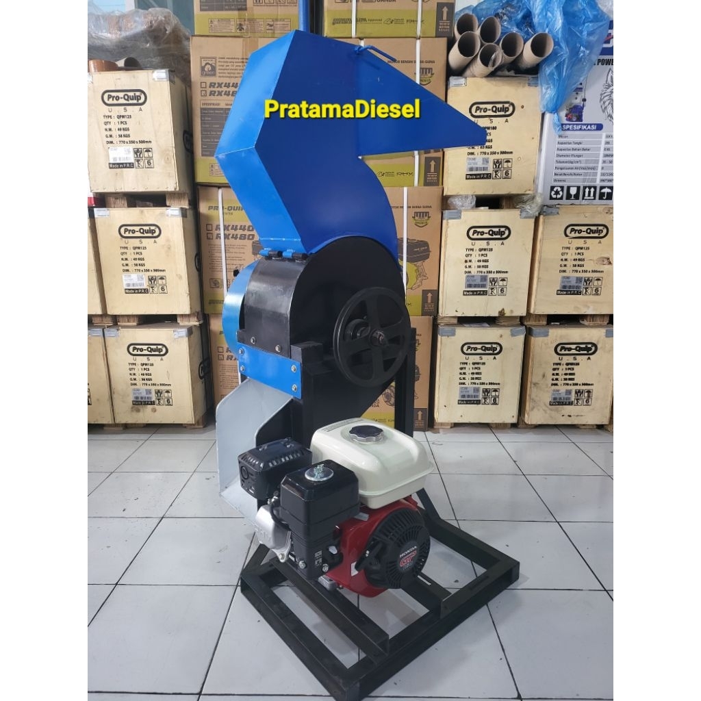 Mesin Giling Plastik Botol Aqua Mesin Penghancur Plastik