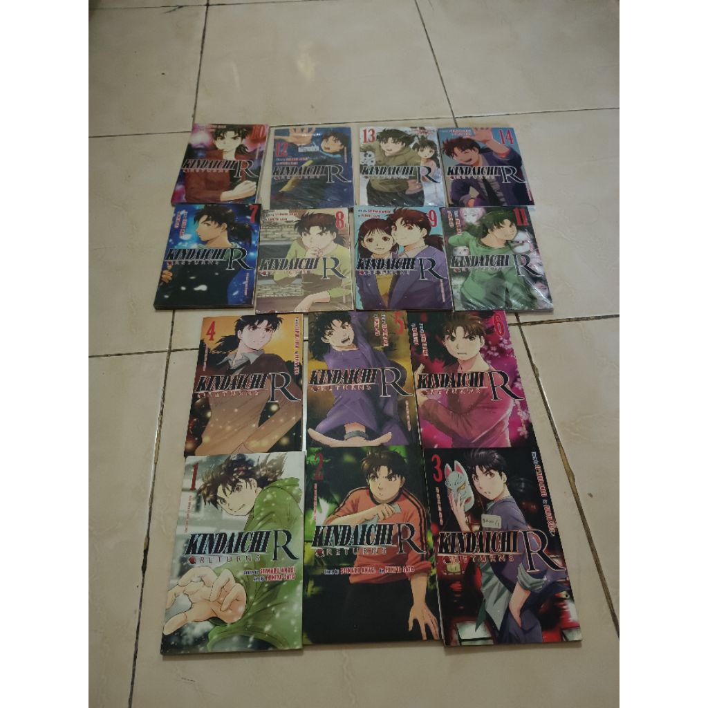 Komik Seimaru Amagi & Fumiya Sato - Kindaichi Return R 1-14 (End)