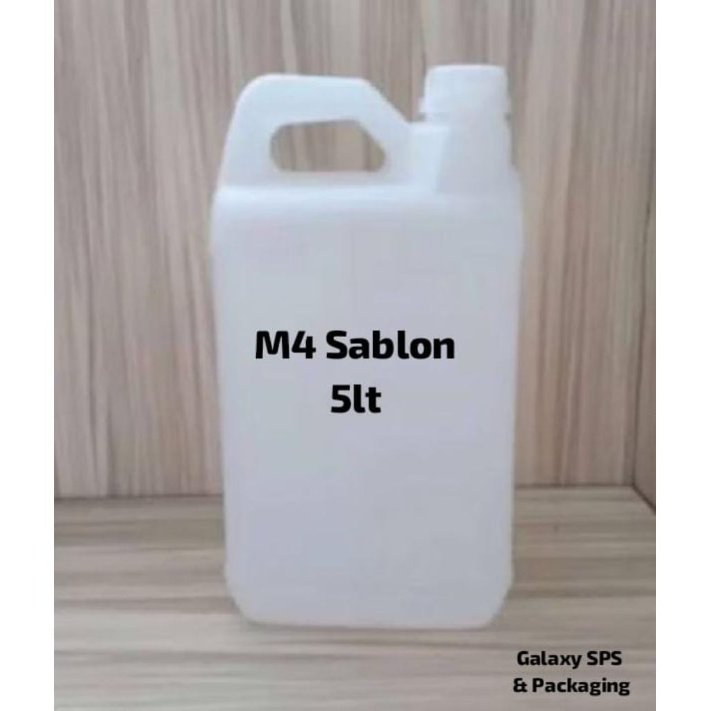 M4 Sablon Kemasan 5lt