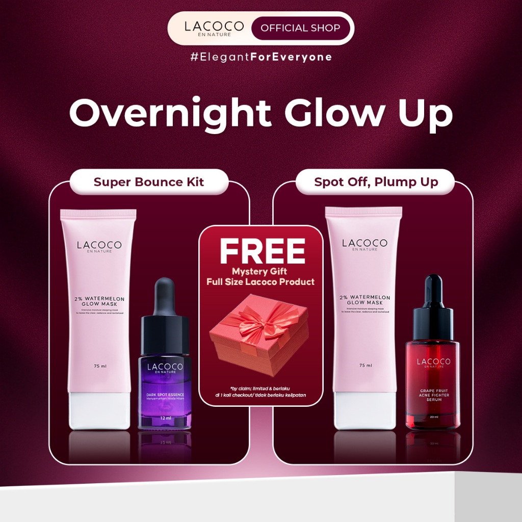 Bundle Lacoco Overnight Glow Up
