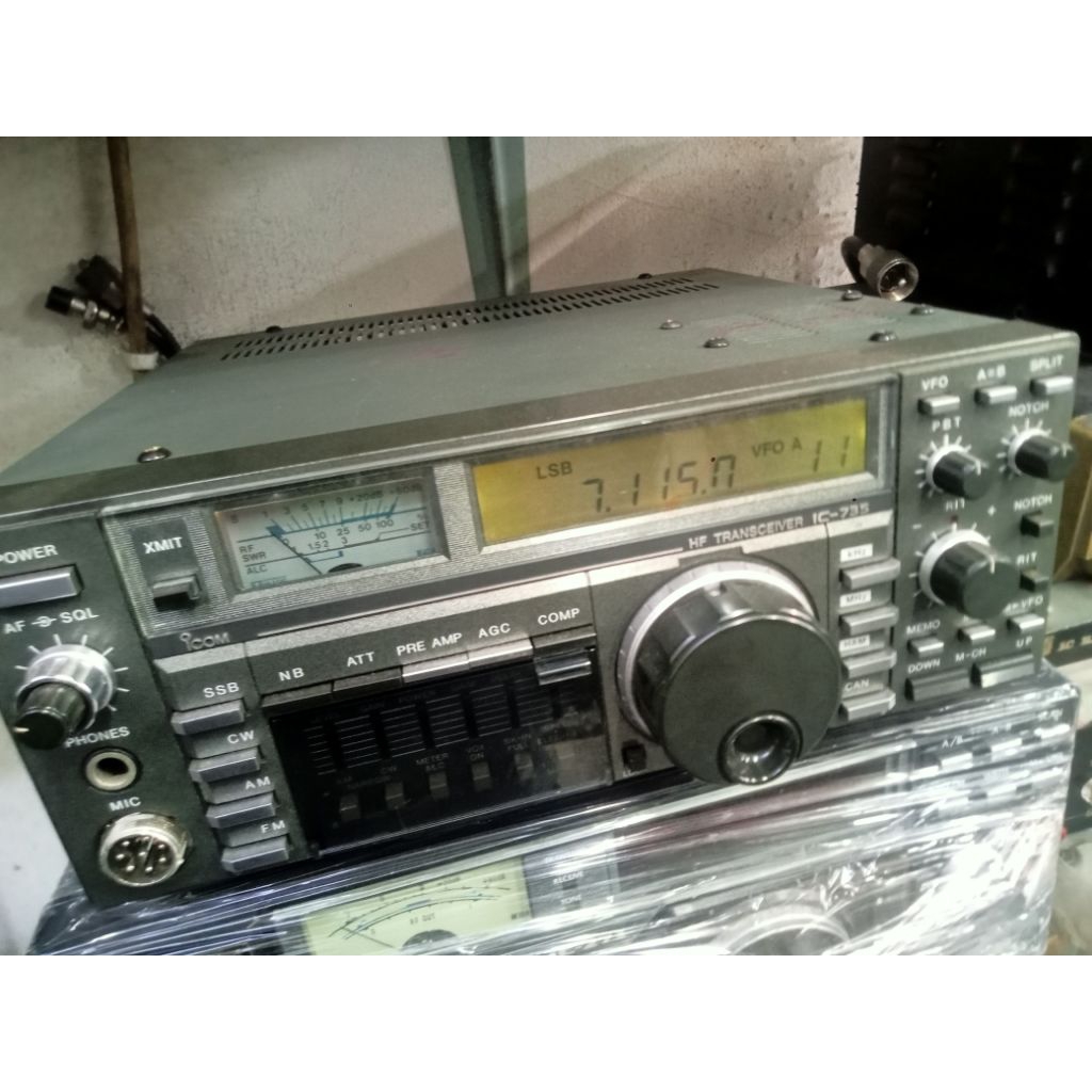 Icom Ic-735 Hf transciever ex kantor