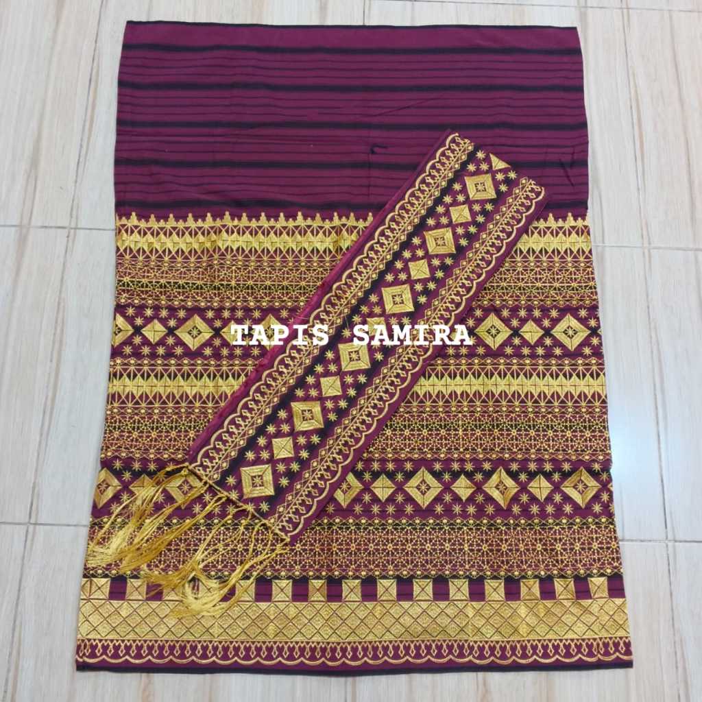 Tapis Lampung Bordir Tenun