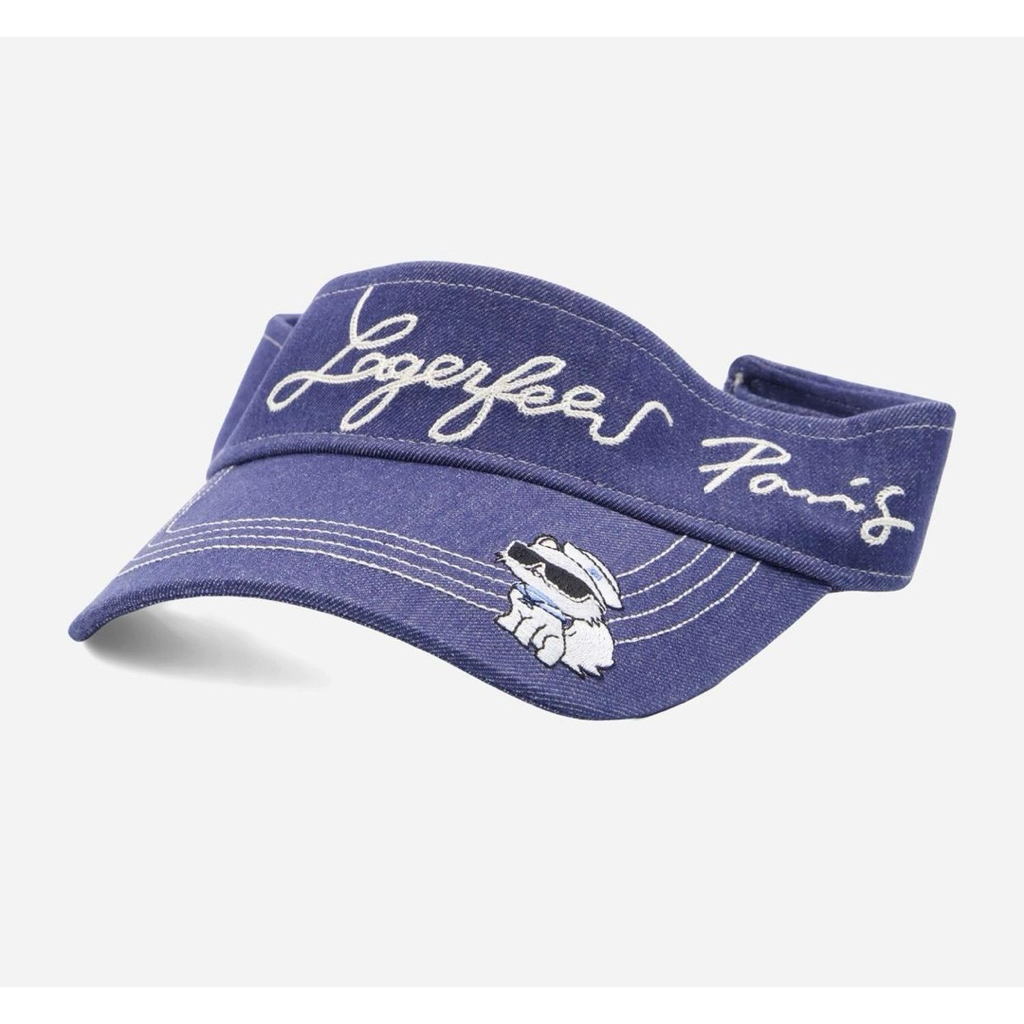 topi visor Karl Lagerfeld