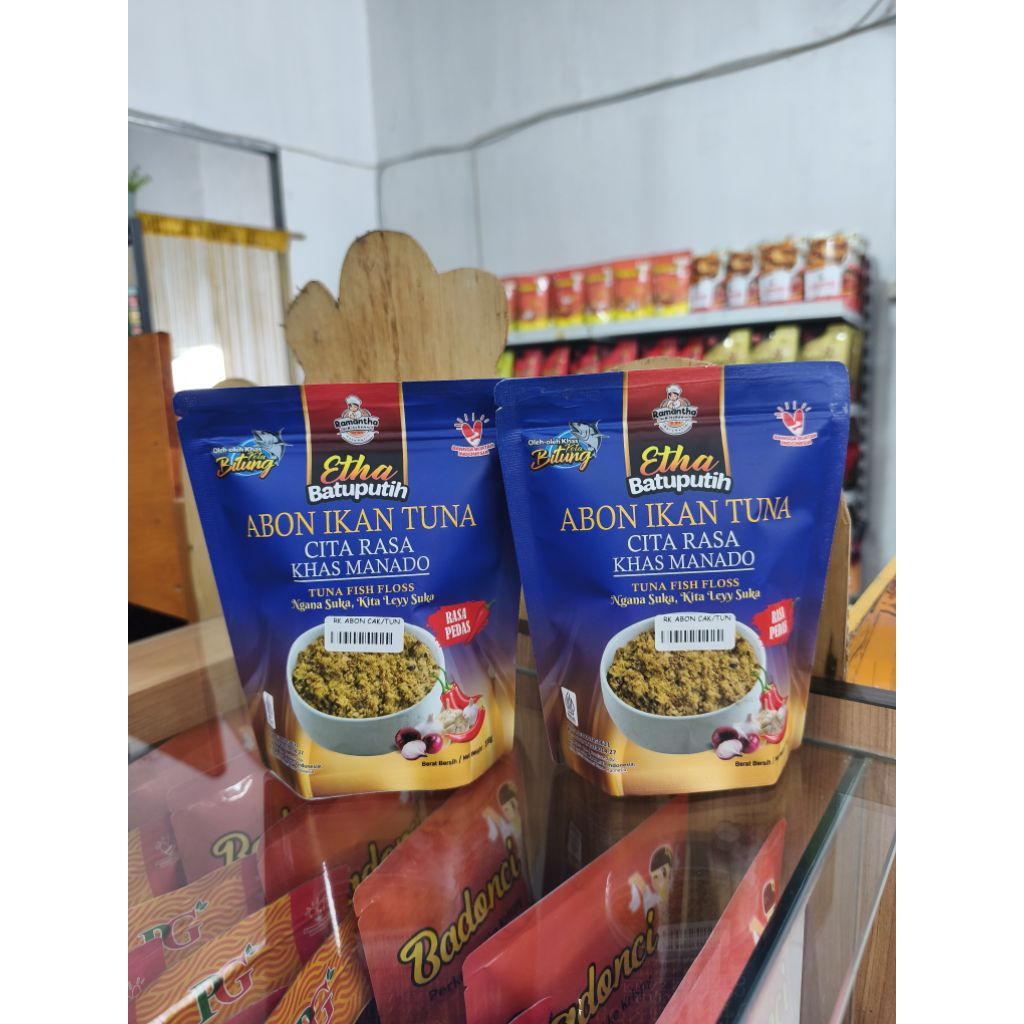 Abon ikan Tuna khas Manado 100g