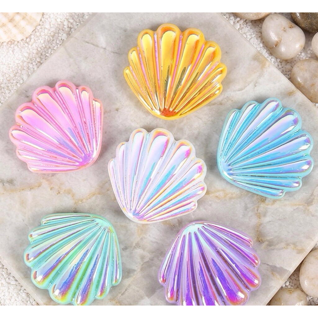 CRAFTERIE [1 Pcs] KERANG MUTIARA RESIN BIG SIZE 4CM | Kerajinan Tangan | D
