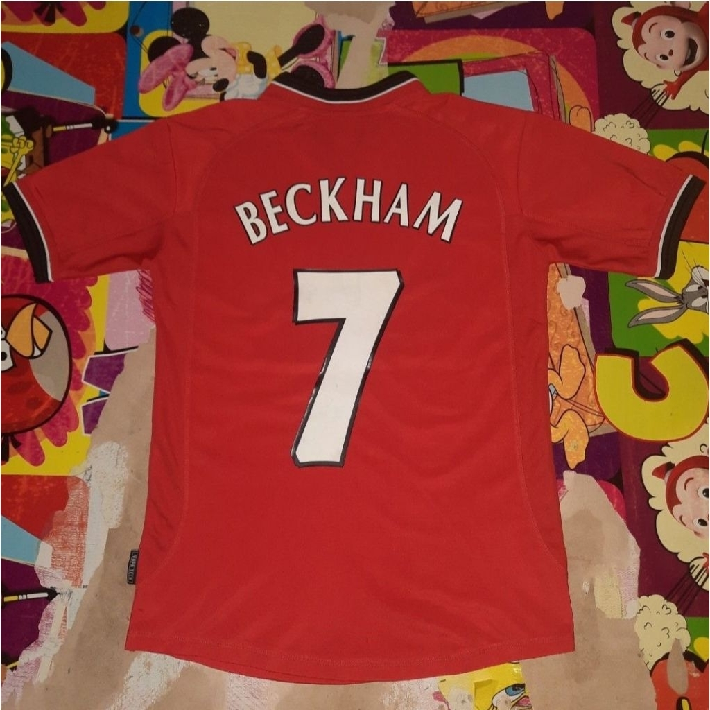 Football Jersey Beckham M Utd