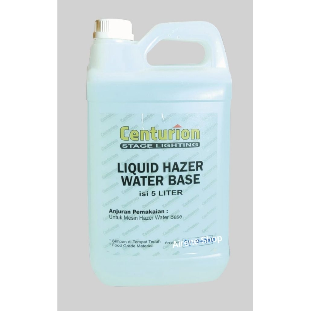 CENTURION LIQUID HAZER WATER BASE 5 liter - Cairan Liquid Hazer untuk Efek Lighting Panggung