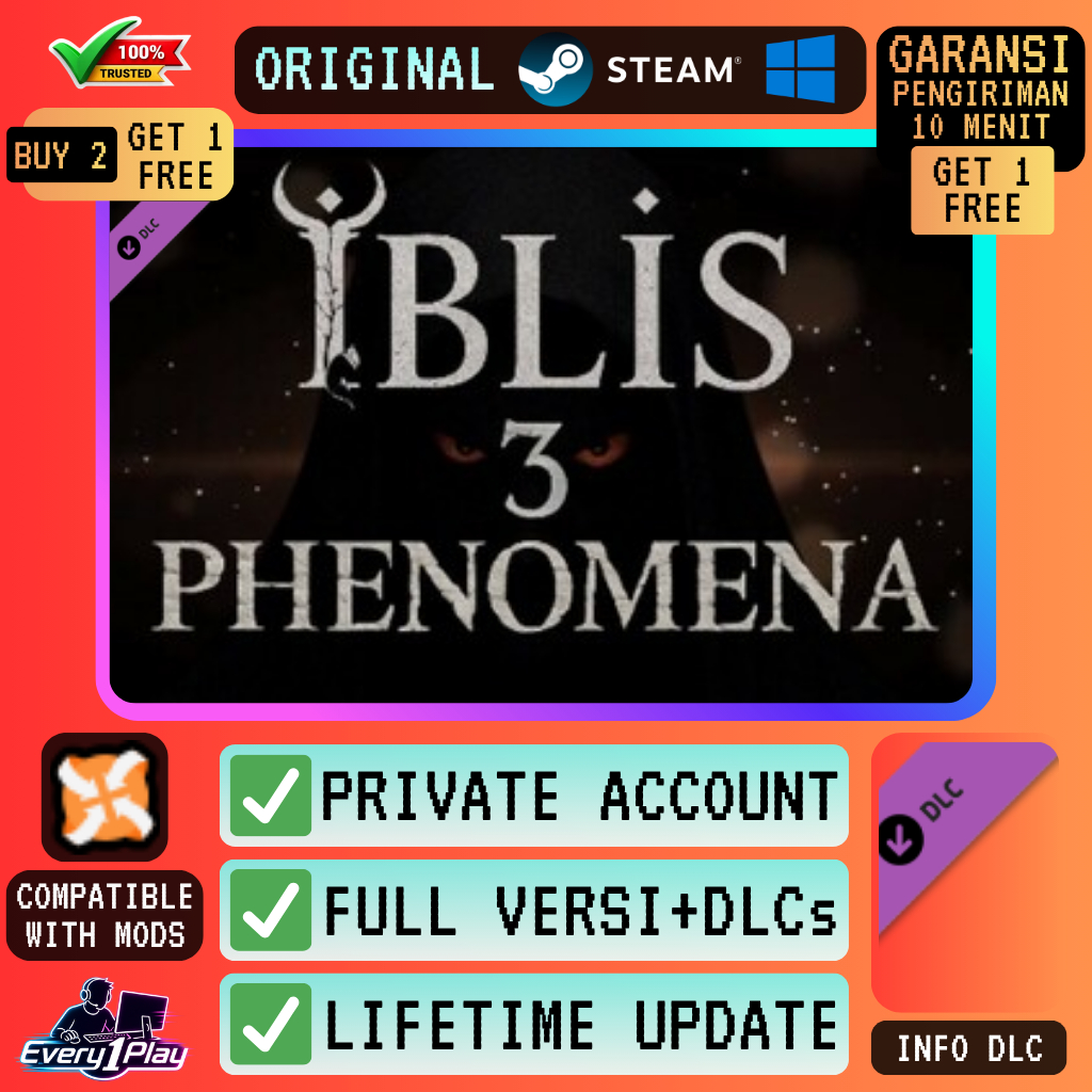 İblis3 Phenomena Game Steam - Games PC Laptop Windows