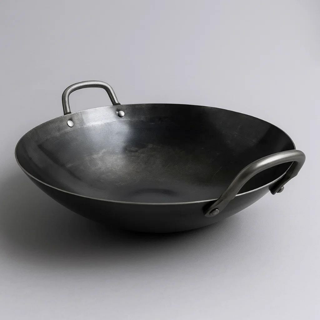 Chinese Wok 2 Handle Wok Master Carbon steel Wajan Baja Kuali Baja