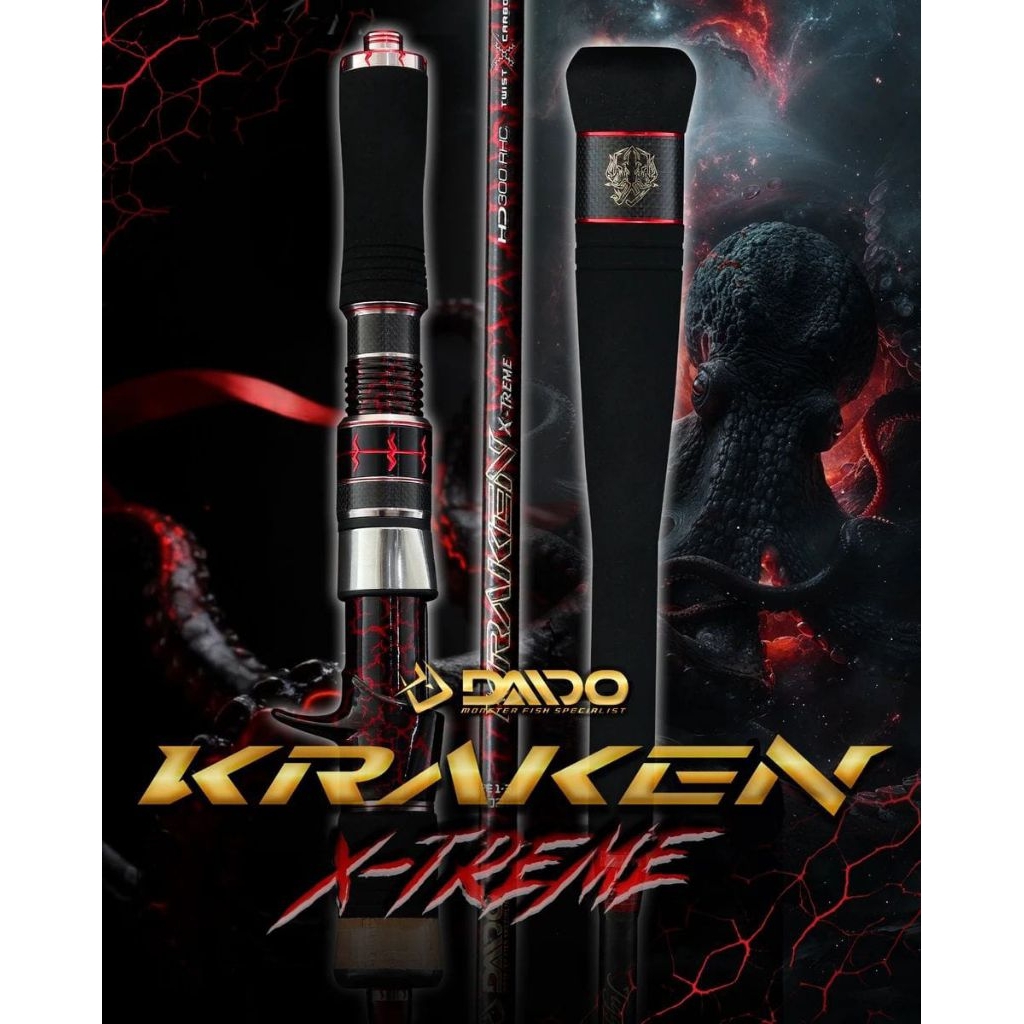 Daido Kraken X-Treme OH Jigging Dasaran