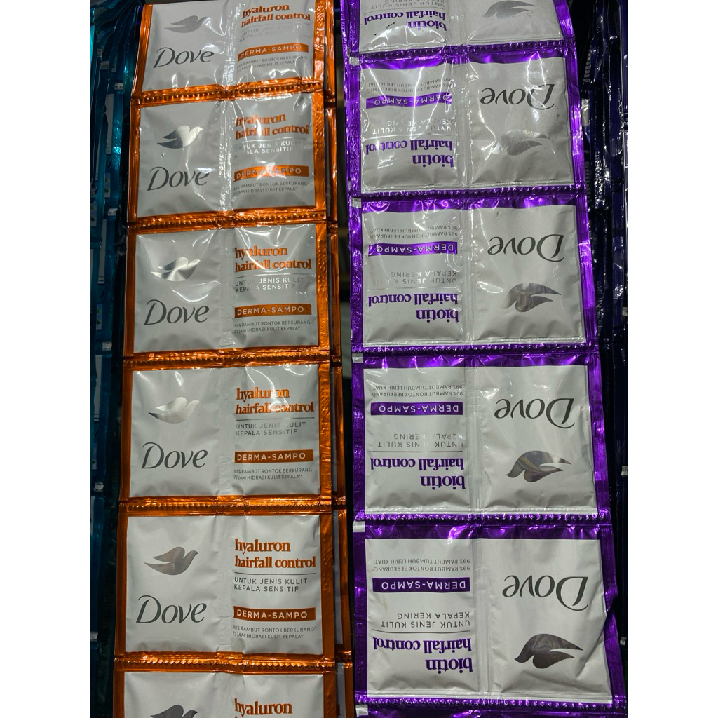 Dove Sampo Sachet 9mlx12 Dove Shampo
