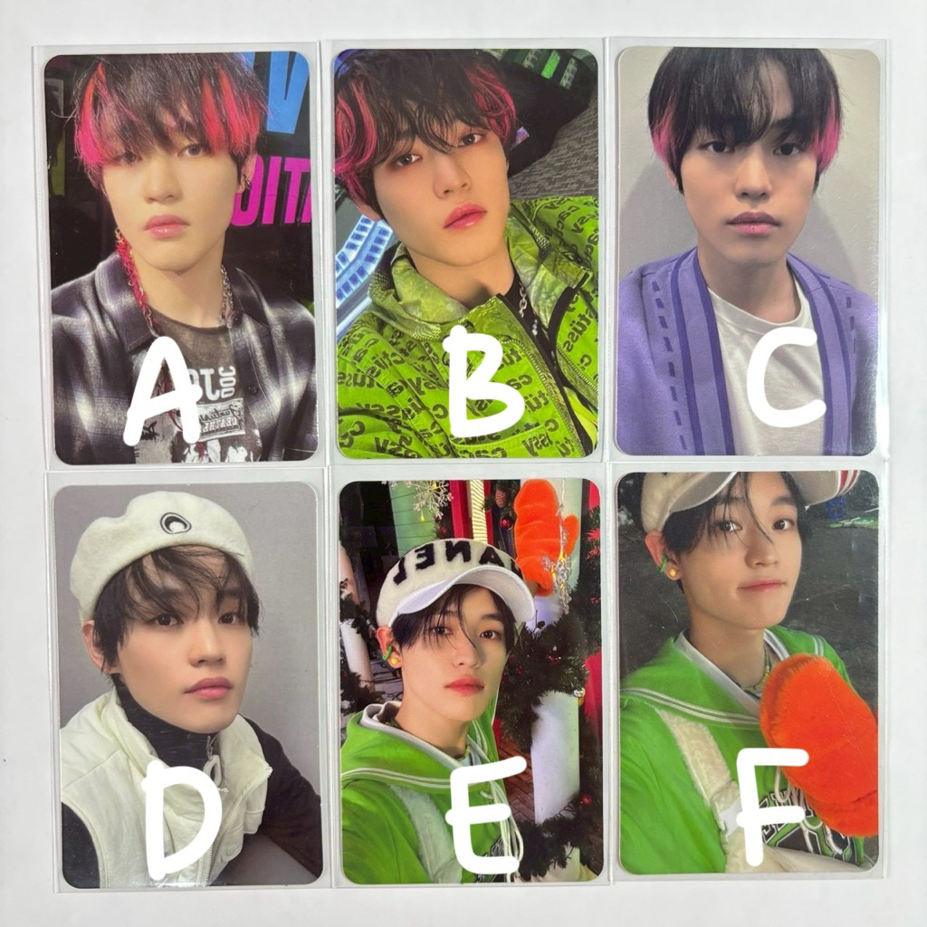 PHOTOCARD CHENLE OFFICIAL PC ALBUM GLITCH MODE ZHONG CHENLE CANDY SMINI NCT DREAM