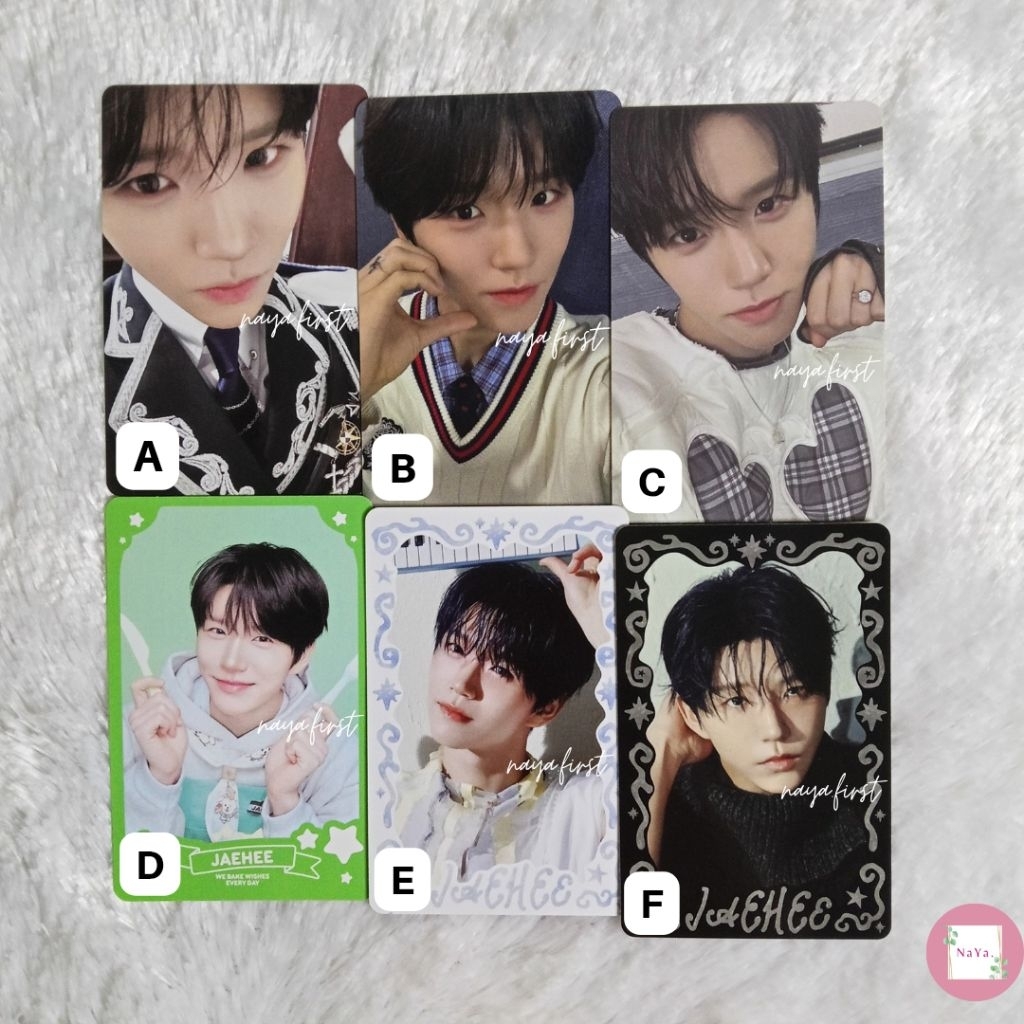 Photocard Official Jaehee Ode To Love, Wish Bakery, Anniversary Fanmeeting, Color, Poppop