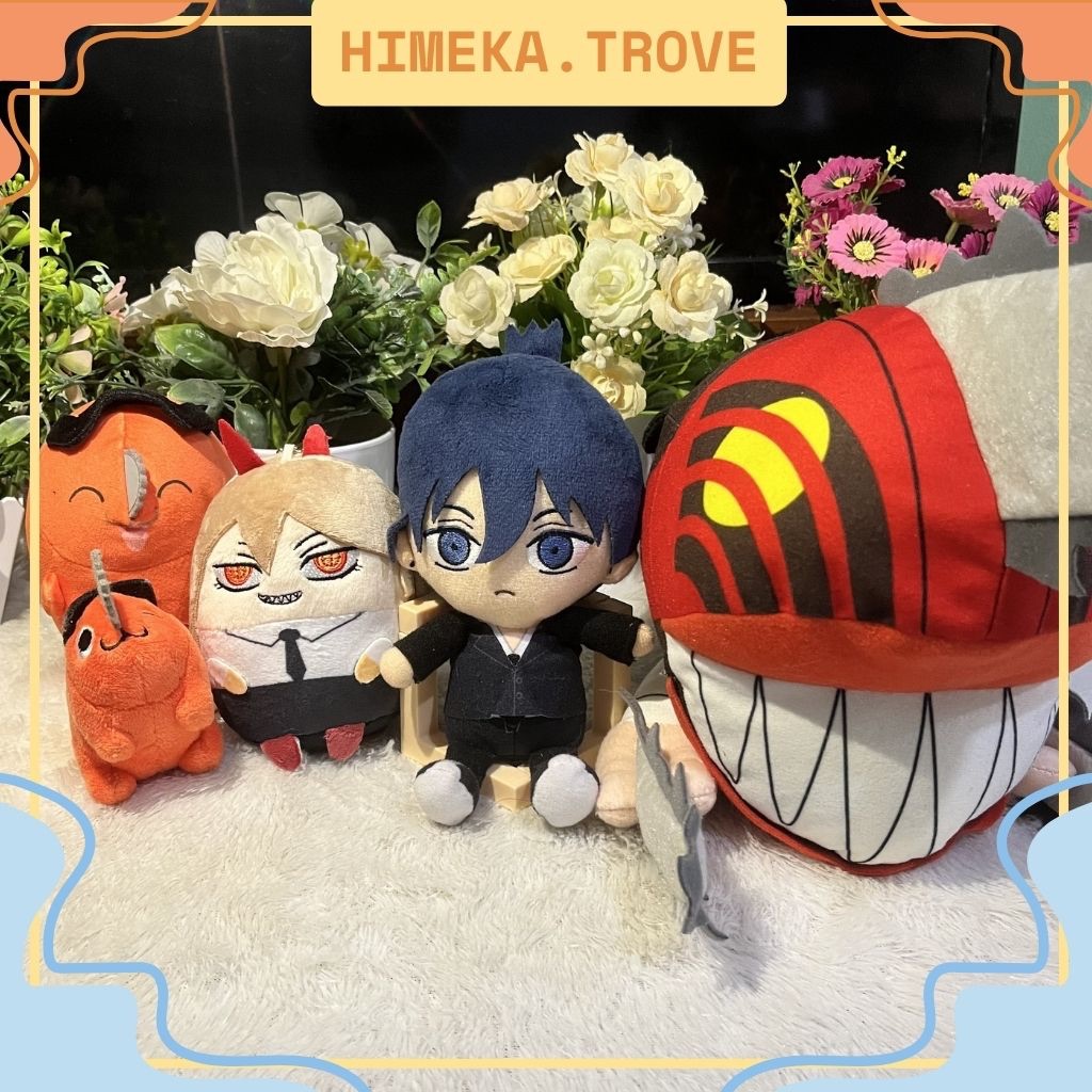 Chainsaw Man Plush | Denji, Power, Hayakawa Aki & Pochita