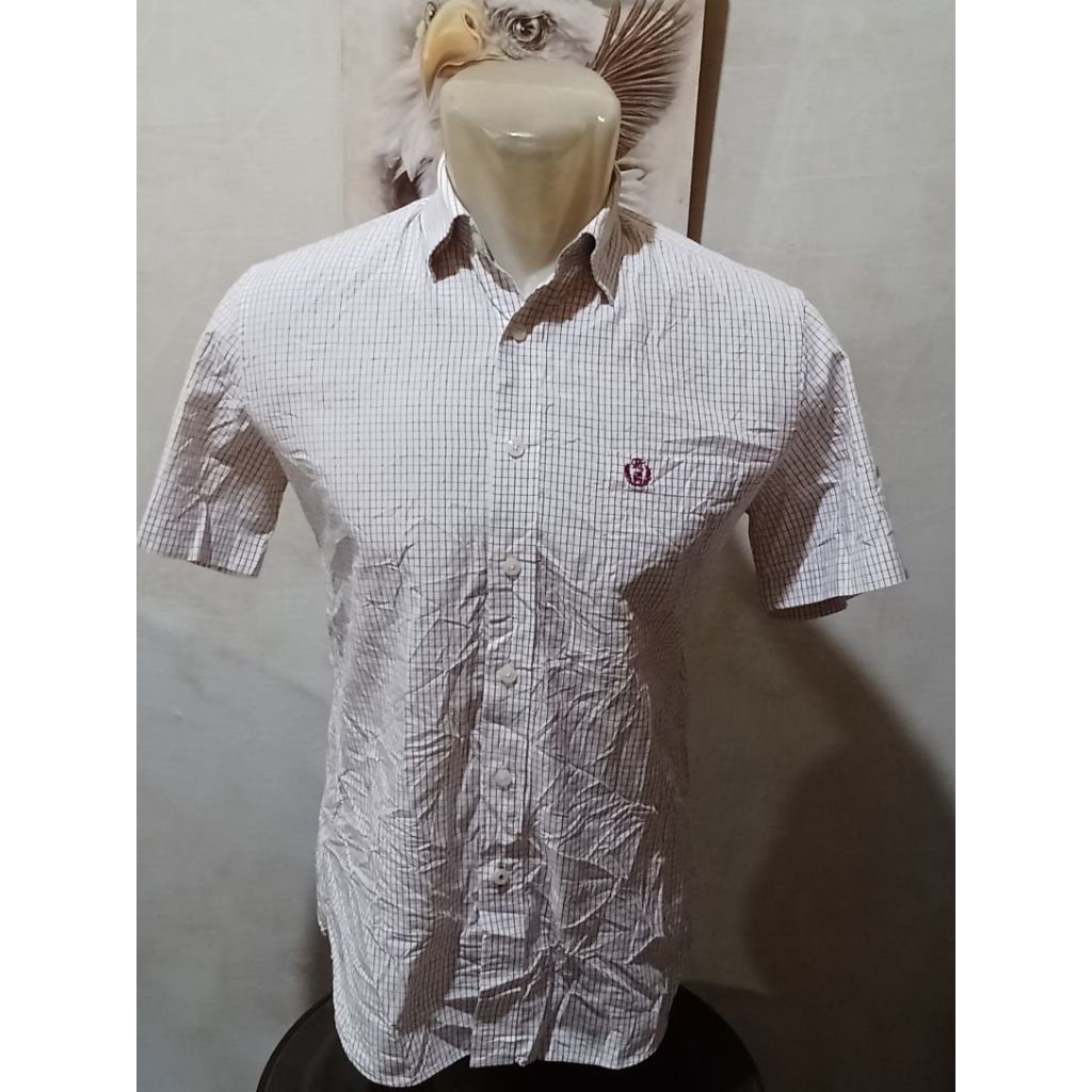 Kemeja Pendek Cowok Spasso Size M