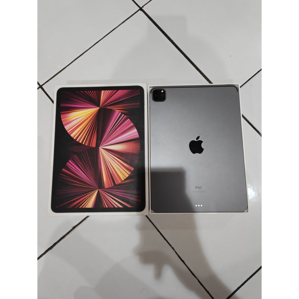 iPad Pro M1 256gb iBox 11 inch Wifi bekas seken second