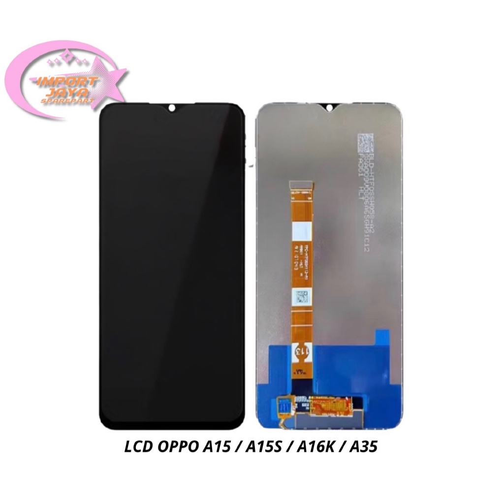 LCD OPPO A15 / A15S / A16K / A35 100% ORG - LCD FULLSET - LAYAR HP