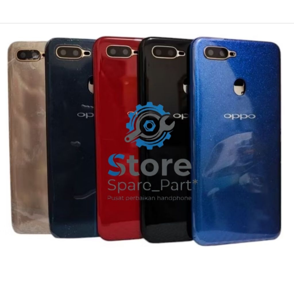 HOUSING BACKDOOR OPPO A5S CASING TUTUP BELAKANG FULLSET