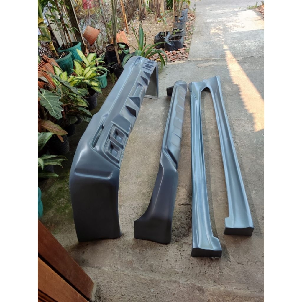 Bodykit sigra facelift 2019 -2025 warna poxsi