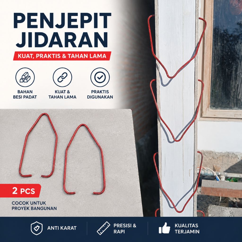 penjepit jidaran/cepit jidaran /klem jidaran/catok jidaran