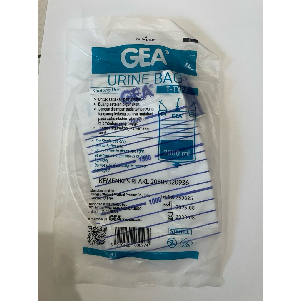 urinbag GEA kantong urin