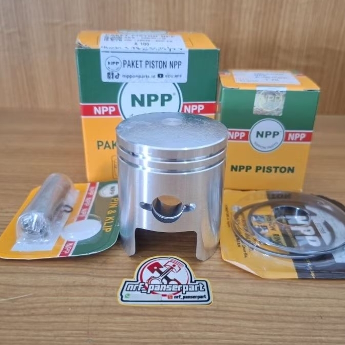PISTON KIT SEHER SET RING SUZUKI A 100/GP 100 ECONOS A100//GP100 OVER SIZE /OS STANDAR  25 50 75 100