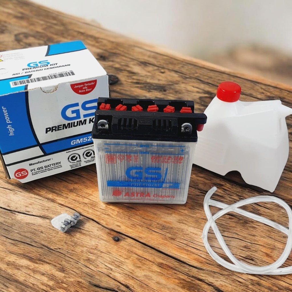 AKI MOTOR AKI BASAH GM5Z-3B (SUPRA) GS