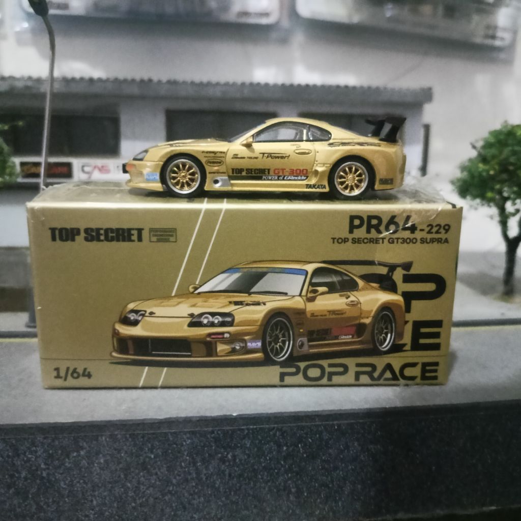 POP RACE Supra Top Secret UNSEALD