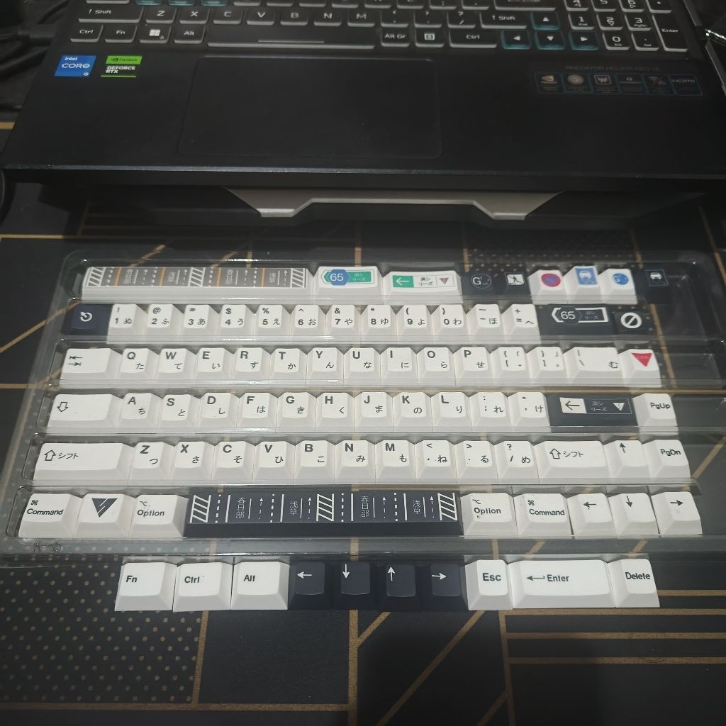 Keycaps Copotan GT-65 Japan Road Sign + Novelties