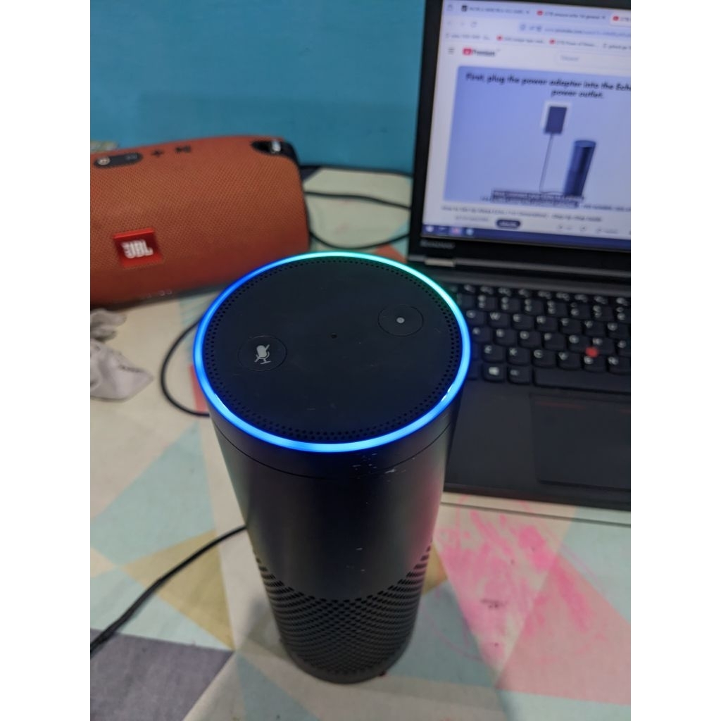 Amazon Echo 1st Gen Smart Speaker with Alexa