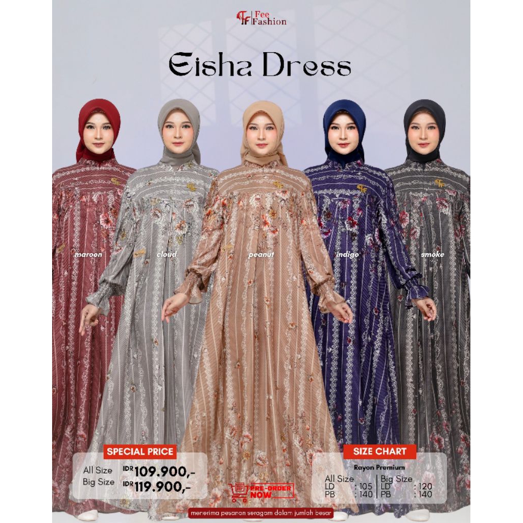 EISHA DRESS & MIDI BY FEE FASHION
