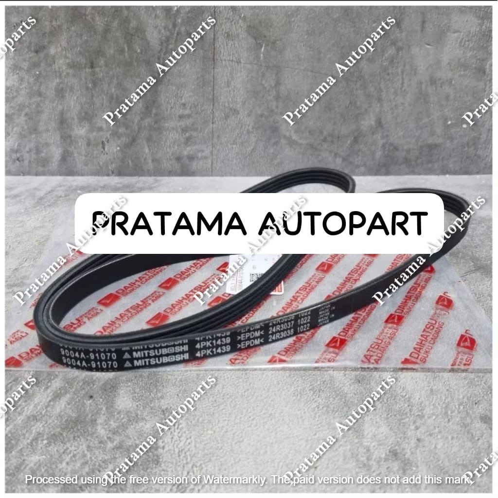 TALI KIPAS VAN / FAN BELT 4PK 1439 NEW GRANMAX GRAN MAX GRANDMAX 2022 4PK (1439 9004A-91070)