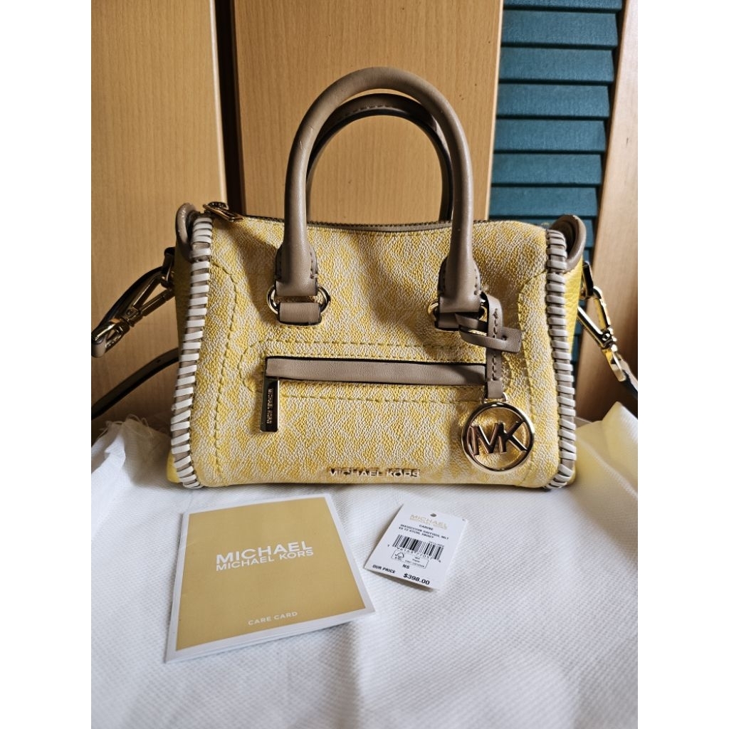 Preloved MK carine xs yellow