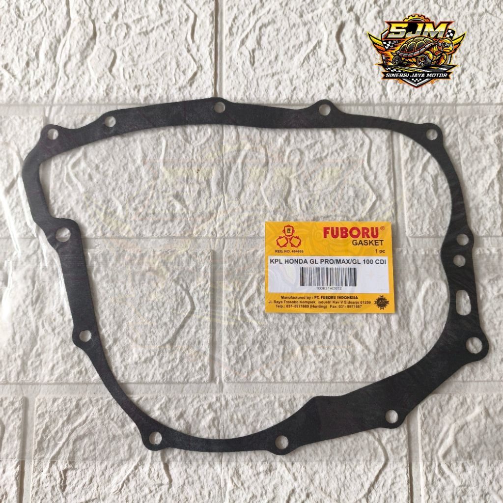 GASKET PERPAK PAKING BAK KOPLING GL PRO MAX GL 100 CDI FUBORU