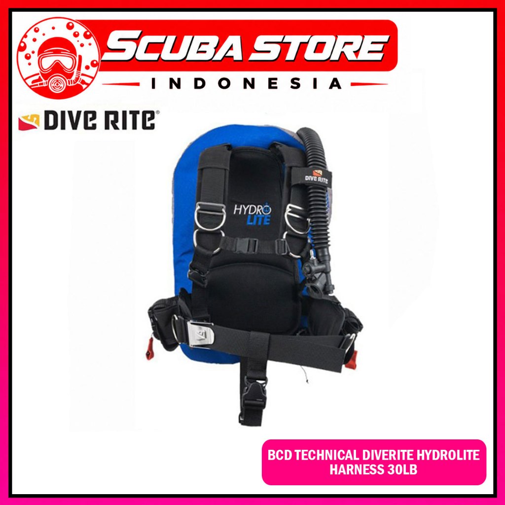 HL1000 BCD Technical Diverite Hydro Lite 30lb Wing Buoyancy BC Dive Rite Scuba Diving Selam
