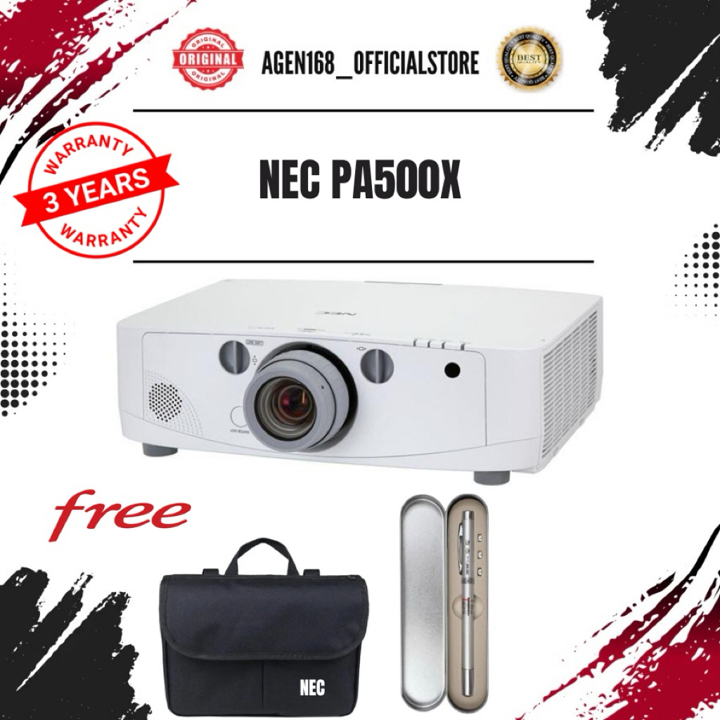 PROYEKTOR NEC PA 500X 3LCD ORIGINAL