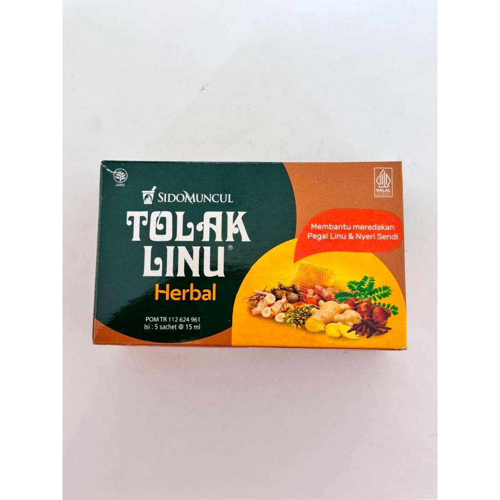 Jamu Herbal Tolak Linu Sido Muncul Persachet - Meredakan Pegal Linu dan Nyeri Sendi