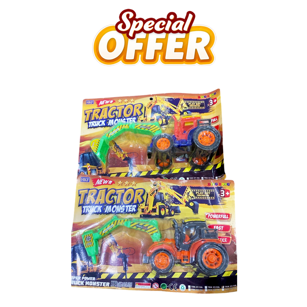 MAINAN ANAK TRACTOR TRUCK MONSTER
