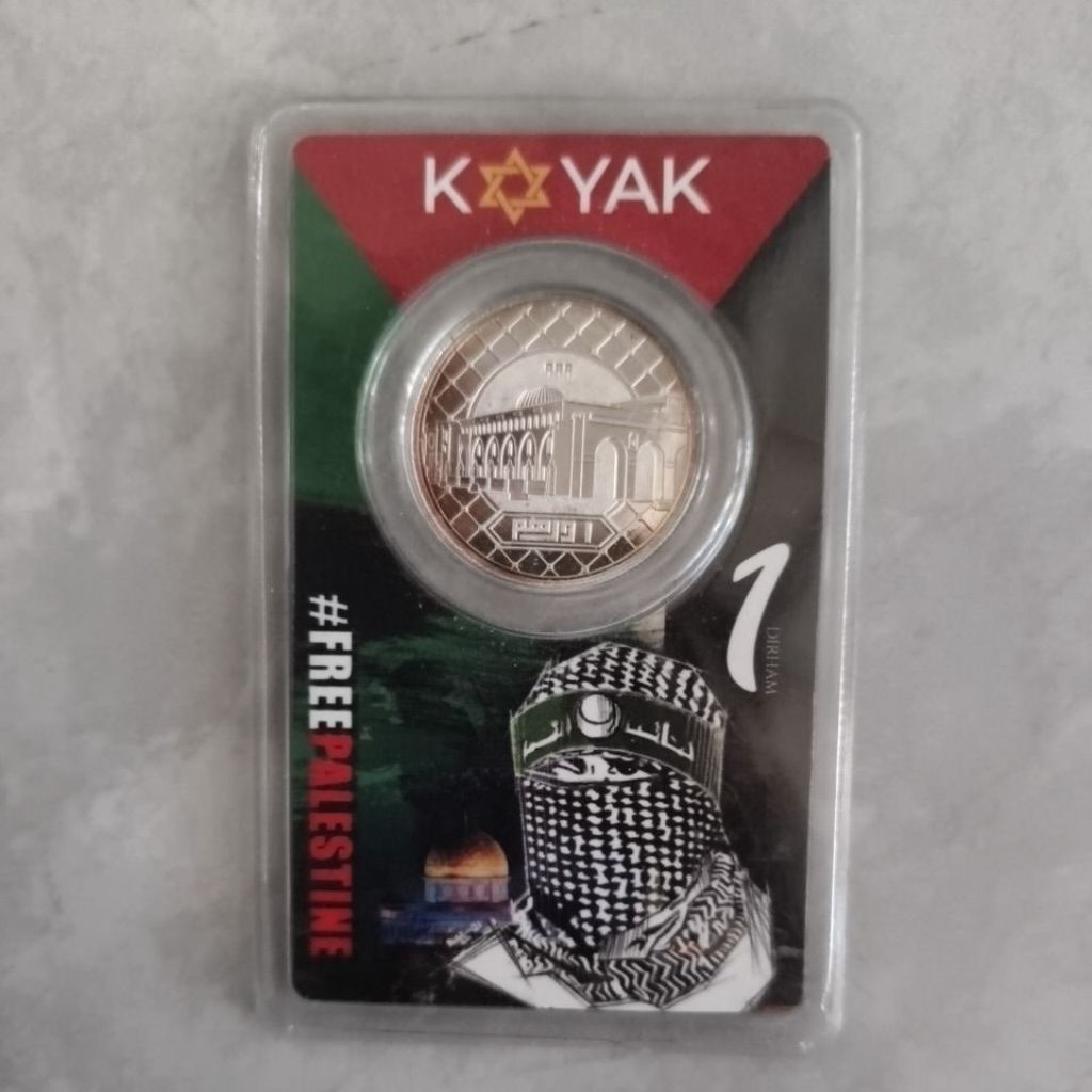 1 dirham nubex koyak , free palestine