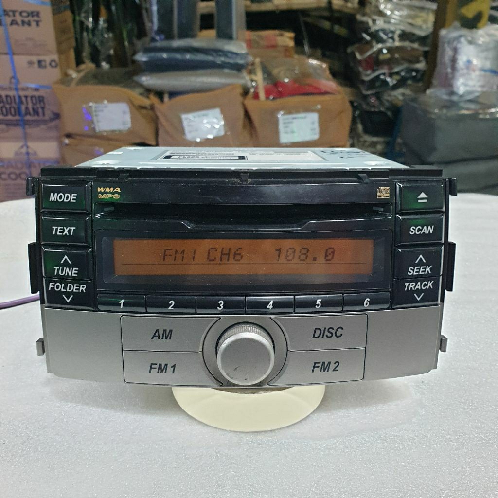 Head Unit Standar Original RUSH/TERIOS 2012+14 RADIO AM FM CD MP3