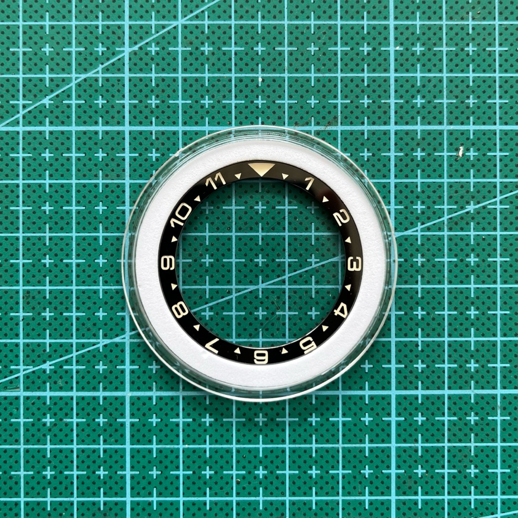 Insert bezel dualtime