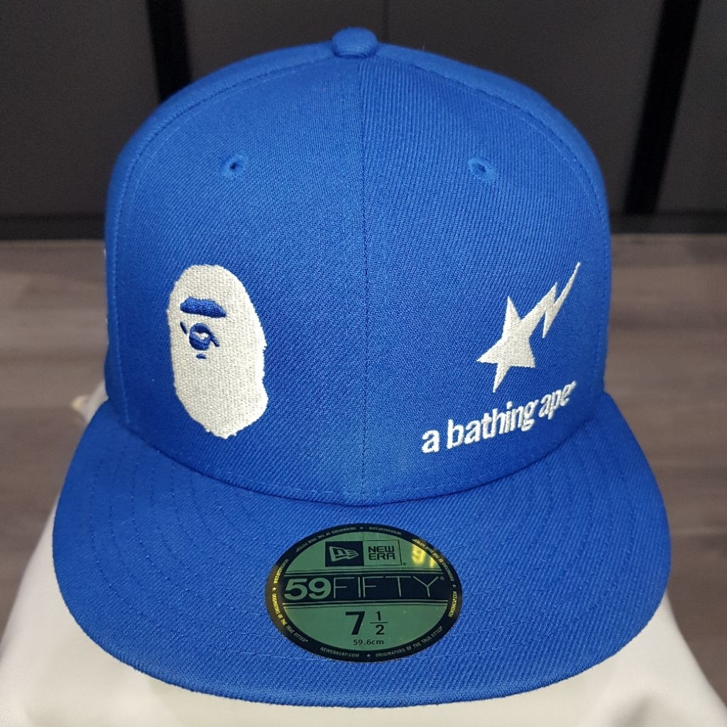 A Bathing Ape BAPE All Over Logo x New Era 59FIFTY 7 1/2