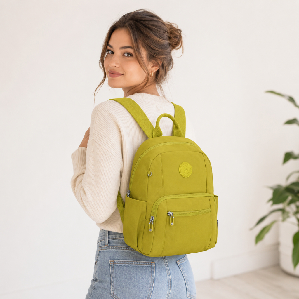 OMIPABAGS Pioma Aeren Tas Ransel Medium Wanita Backpack Tas Gendong Pioma Waterproof