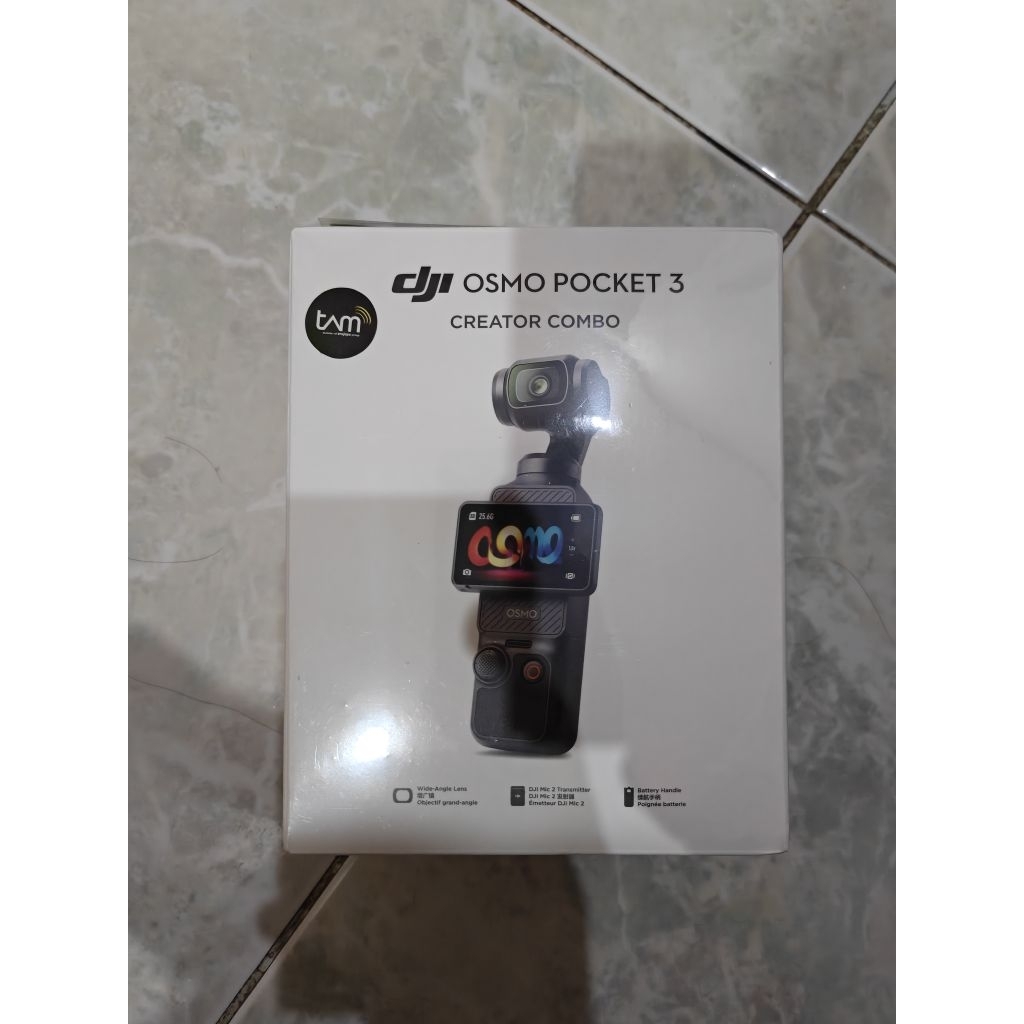 NEW DJI Pocket 3 Combo grs resmi creator baru bnib not bekas seken second