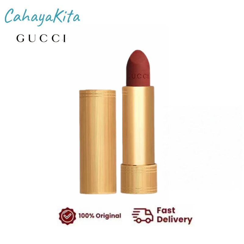Gucci Gold Tube Matte Lipstick
