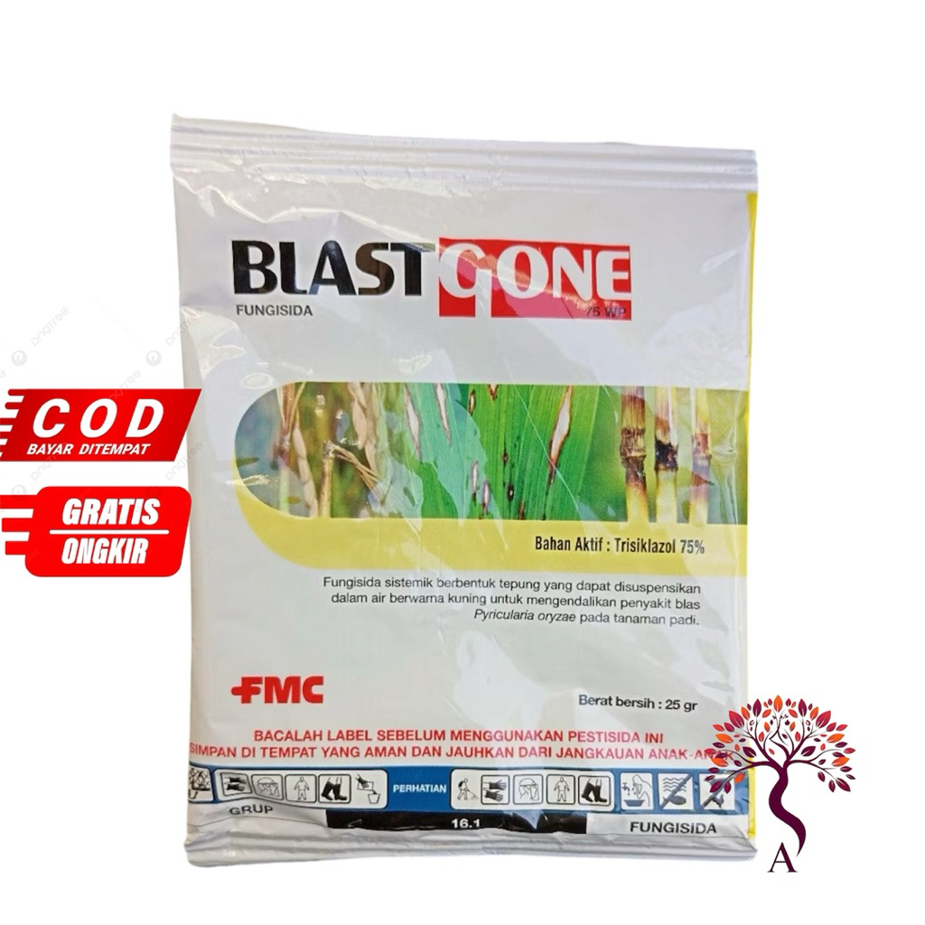 BLASTGONE 75WP 25gr 25gram FUNGISIDA BLAST TANAMAN PADI